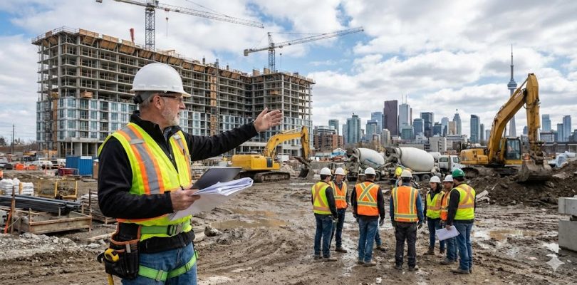 To Become a Site Superintendent (Daily construction site manager) in Ontario